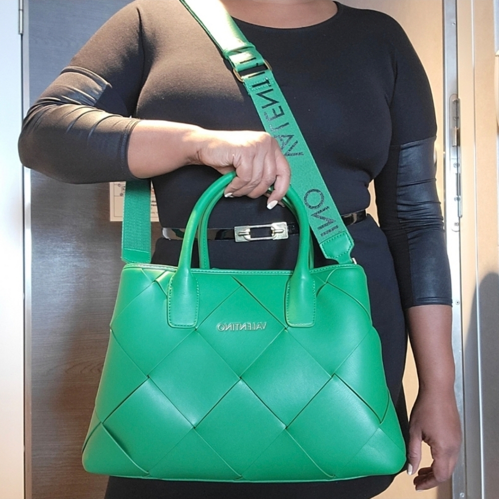 VALENTINO IBIZA VERDE BAG | SHOULDER HANDBAG - Picture 9 of 10